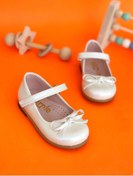 Resim Surpie Shoes Ince Fiyonk Detaylı Kız Çocuk Babet 