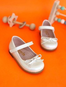 Resim Surpie Shoes Ince Fiyonk Detaylı Kız Çocuk Babet 