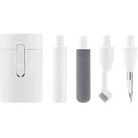 Resim Zore Q5D 4in1 Mini Temizlik Kiti - Beyaz 