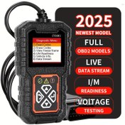 Resim 2025 Yeni Model OBD2 Tarayıcı - 1996'dan Beri Tüm Araçlar İçin Hata Kodu Okuyucu & Silici, Batarya Testi, Veri Akışı, DTC Arama, Bataryasız Kullanım, Otomotiv Tanılama, Kolay Kullanım, Dayanıklı Yapı, DIY Tutkunları için Diagnostik Araç, Motor Tanılması, Güvenilir Performans, Araç Sahipleri 