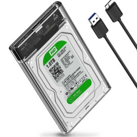 Resim Qgeem Qg-st04 2.5" Hdd Sata Harddisk Veri Aktarım Kutusu Micro Usb-b 3.0 