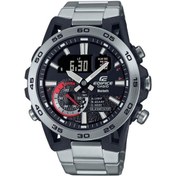 Resim Casio Edifice Ecb-40d-1adf Quartz Çelik Gri Siyah Kadran 10 Atm 48 Mm Erkek Kol Saati Gri 