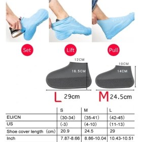 Resim Su Geçirmez Ayakkabı Kılıfı M Beden 
