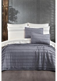 Resim Çeyiz Diyarı Carla 9 Parça Çeyiz Seti Gri Gri 