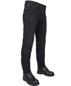 Resim The Biker Jeans City Pro101 Black Korumalı Motosiklet Kot Pantolonu 