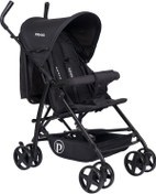 Resim Prava Smart Tam Yatarlı Baston Bebek Arabası Siyah 