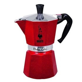 Resim Bialetti Moka Pot Express 6 Cup - Red 
