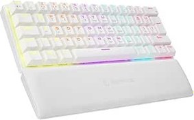 Resim Rampage ALLY K11 Beyaz Rainbow Q Bilek Destekli Red Switch Gaming Oyuncu Klavye 
