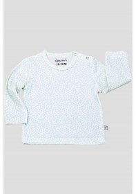 Resim Boumini Bebek Ve Çocuk Pijama Takımı Yapraklar Mint 
