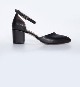 Resim Muggo W0708 Garantili Kadın Klasik Günlük Tarz Şık Ve Rahat Topuklu Ayakkabı 001 