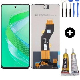 Resim İnfinix Smart 8 Hd Uyumlu Servis Lcd Ekran Dokunmatik + Montaj Seti 