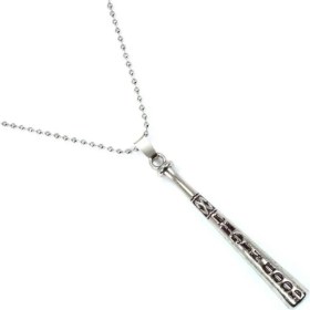 Resim BijuStore Top Zincir Quinn Beyzbol Sopası Kolye 