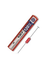 Resim Faber Castell Grip Min 0.5 2B 60Mm. 120'li Kırmızı Tüp 