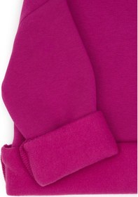 Resim U.S. Polo Assn. Kız Çocuk Fuşya Şardonlu Bisiklet Yaka Basic Sweatshirt 50316810-VR023 