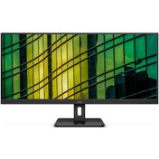 Resim 34" Va U34E2M/Bk 4Ms 75Hz Hdmı-Dp Ev İş Monitörü 3440X1440 AOC