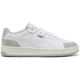 Resim Puma Court Classico Sport Erkek Beyaz Sneaker Ayakkabı 40073102 Beyaz 