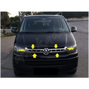 Resim Db Chrome Vw T5 Caravelle Ön Panjur Nikelajı 2010-2014 2 Parça P. 