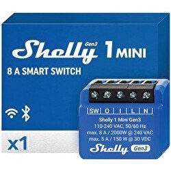 Resim Shelly 1 Mini Gen3 Akıllı Röle 