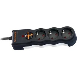 Resim Tuncmatik Üçlü Enerji Akım Korumalı Priz Powersurge 3'lü 1,5 mt Kablolu 