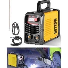 Resim Müller Germany 201SX Çift Kartlı Hava Soğutmalı Invertec Compact Kaynak Makinesi 200 A Güçlü Akım Değerleri 