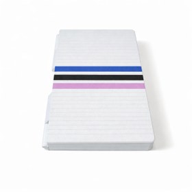 Resim DoBi3D Taşınabilir Tavla Seti 25x20 cm Mor Mavi Beyaz - 3D Baskı Katlanabilir Tavla, Seyahat Tavlası 