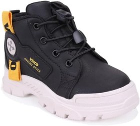 Resim Vicco Marcus 946B24K407 Siyah Ortopedik Günlük Erkek Çocuk Bot SİYAH 