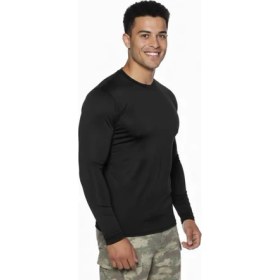 Resim Single Sword Uzun Kol Microfiber T-Shirt - Tişört Renk: Siyah Beden: Xl 