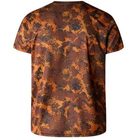 Resim The North Face M Reaxıon Amp Crew Prınt Erkek Tişört Nf0a8874wko1 Kahverengi 