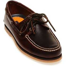 Resim Timberland Erkek Klasik Kahverengi Deri Tekne Ayakkabısı TB0250772141 