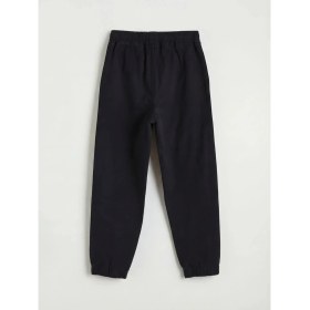 Resim LC Waikiki Lcw Kids Siyah Beli Lastikli Erkek Çocuk Gabardin Jogger Pantolon 