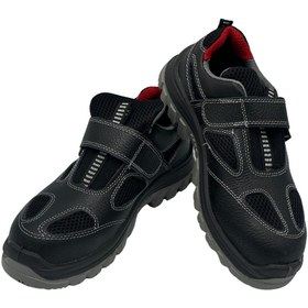 Resim Emex Siyah 1020 s1 Deri İş Güvenliği Ayakkabısı 