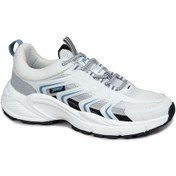 Resim Jump 29728 Erkek Günlük Sneaker Spor Ayakkabı Beyaz / Siyah Beyaz 