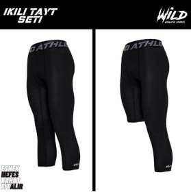 Resim Wild Athletic Basketbol 3/4 Spor Tayt Seti 2'li Paket 