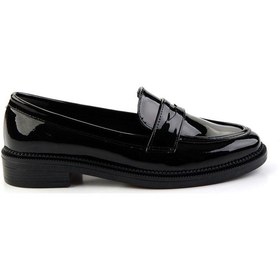 Resim Siyah Kadın Loafer Ayakkabı K01216100198 Çok Renkli 