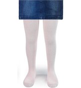 Resim Kız Çocuk Opak Külotlu Çorap Mnk0473 Beyaz 