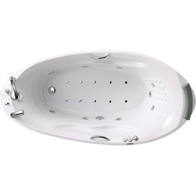 Resim Tek Kişilik Jakuzi | 190x92cm | Sanacryl - 92x190 / Gri / 1 Kişilik 