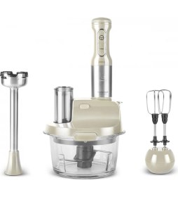 Resim 2000W Turbo Mutfak Robotu & Blender, 1.5l Cam Hazne, 4 Kanatlı Çelik Bıçak 