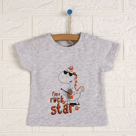 Resim Hello Baby Basic Erkek Bebek Tshirt 