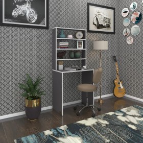Resim Kenzlife bilgisayar çalışma masası hamilton70 gri ofis sekreter laptop 