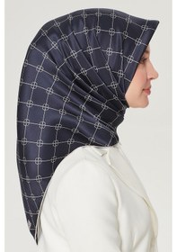 Resim Sura İpek Eşarp 8555d S Nostalji - 90x90 / 15 