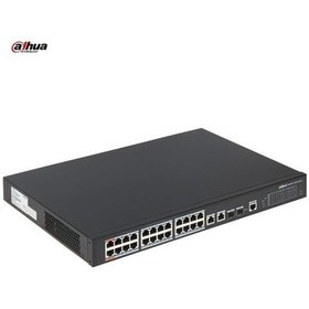 Resim Dahua Pfs3228-24gt-360, 24 Port, Gigabit, Poe 360w, 2 Port Gigabit Uplink, 2 Port Gigabit Combo Sfp, Rack Mount Switch 