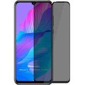 Resim Huawei Y8p Privacy 5d Gizlilik Filtreli Cam Ekran Koruyucu Siyah Microsonic