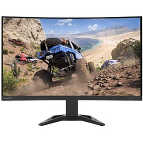 Resim Lenovo G32QC-30 66F2GAC1TK 31.5" 165 Hz 0.5 ms HDMI DP 2K VA Curved Gaming Monitör 