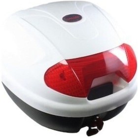 Resim Arwiç Motorsiklet Arka Çanta 32 Litre Beyaz Renk 