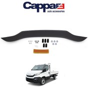 Resim Cappafe Iveco Daily Ön Kaput Koruyucu Rüzgarlık 4Mm Abs 2014-› Cappafe