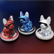 Resim Kaplama Lüks Kristal Fransız İnek Araba Süsleri İn-araba Merkezi 1 Adet 