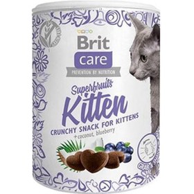 Resim Brit Care Snack Superfruits Yavru Kedi Ödülü 100 G 