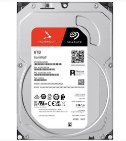 Resim Seagate IRONWOLF ST6000VN006 3.5" 6 TB 5400 RPM SATA3 Hardisk 