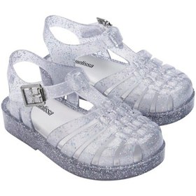 Resim Mini Melissa Kız Çocuk Possession Parıltılı Gümüş Sandalet-14477 