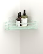 Resim Genel Markalar YAPIŞKANLI BANYO KÖŞE RAFI YEŞİL GRENA SERİ ST124 